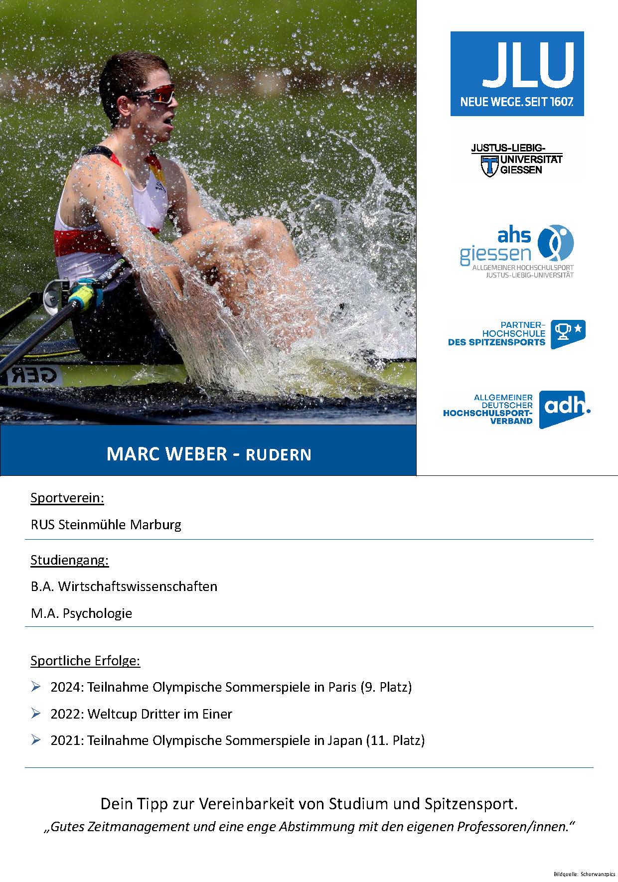 Steckbrief Marc Weber