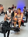 Katja Beerscht beim Ergometerrudern (Foto: Katja Beerscht)