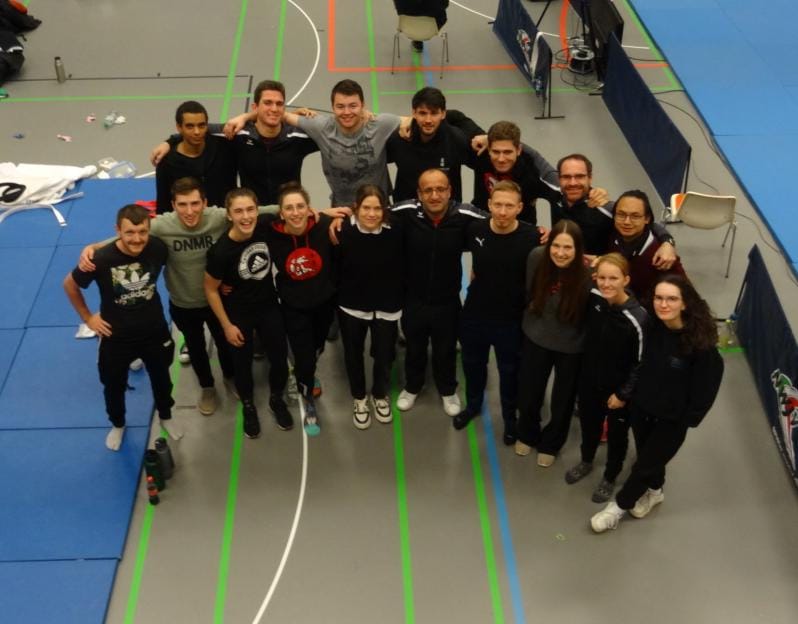 Gießener Studenten bei der DHM Judo 2024