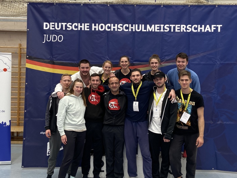 Das Judo-Team der Uni Gießen