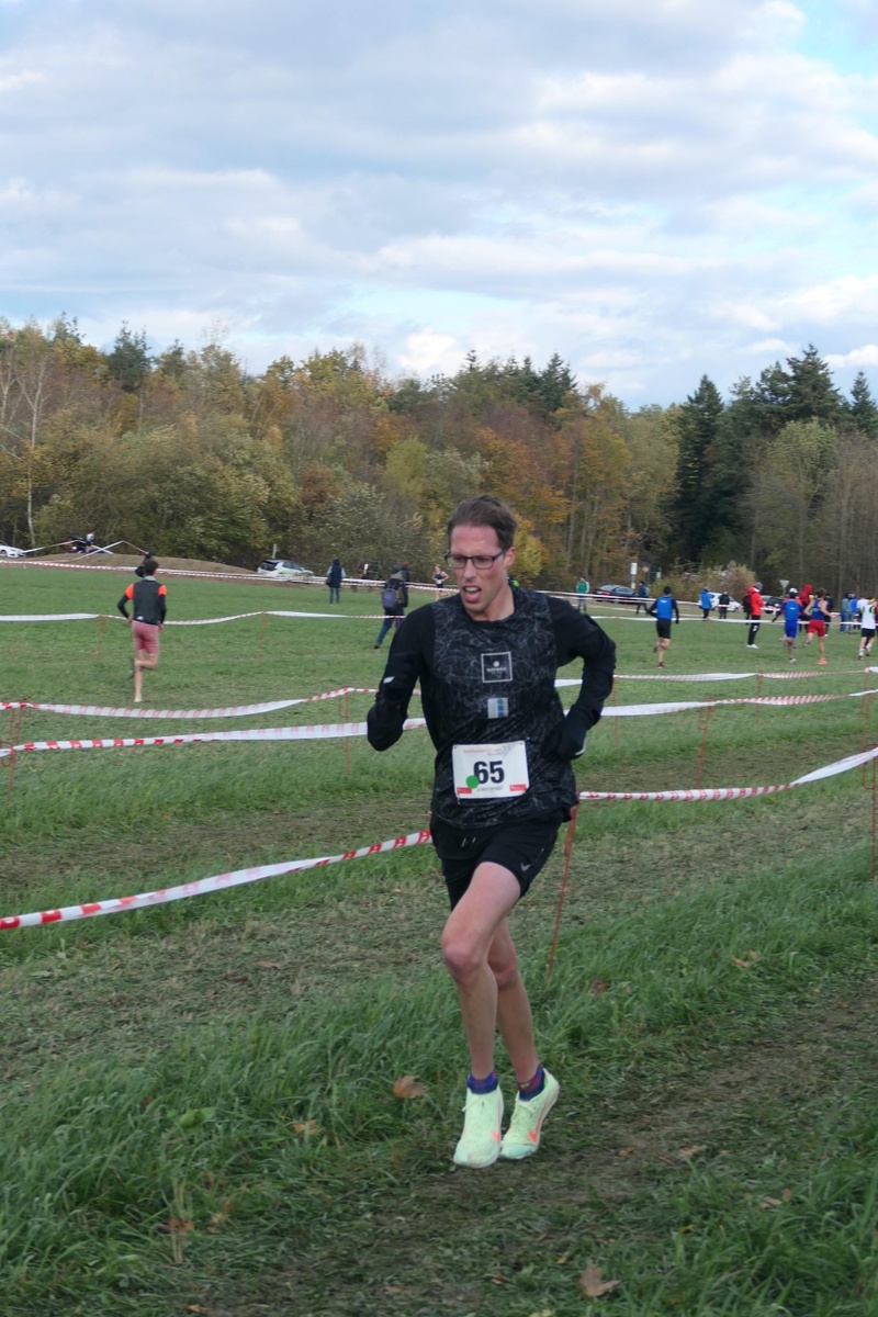 Nils Bergmann bei der DHM Crosslauf 2023