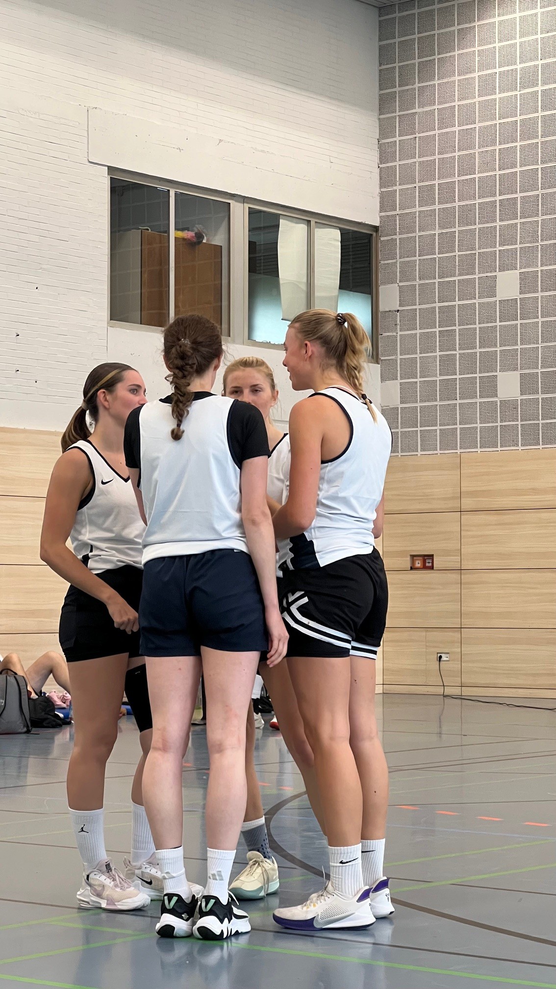 Frauen-Team bei den DHM 3x3 Basketball