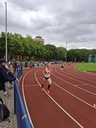 Inga Lene Schneider auf den 400 Metern (Foto: Lennart Wehrum)