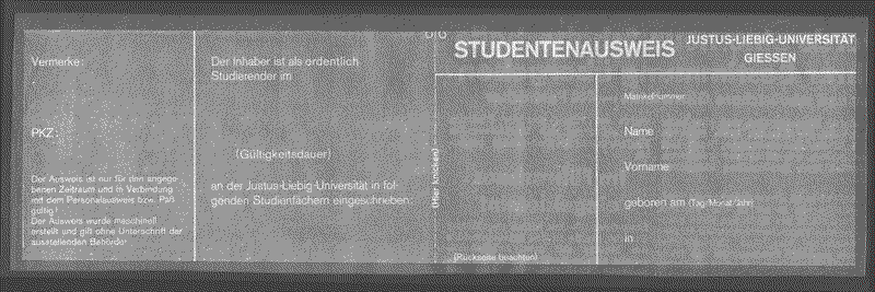 Studentenausweis (1972)