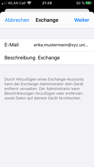 IOS Exchange Bild 07a