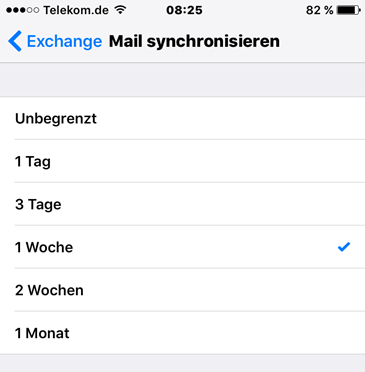 iOS Exchange Anleitungs Bild 10