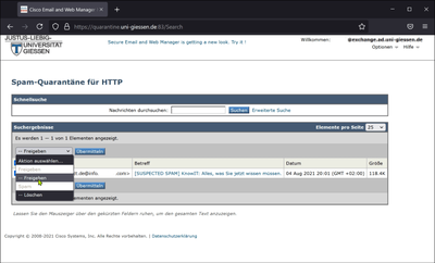E-Mail-Sicherheit Files 09 Portal