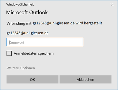 Outlook 2016 einrichten Bild 4