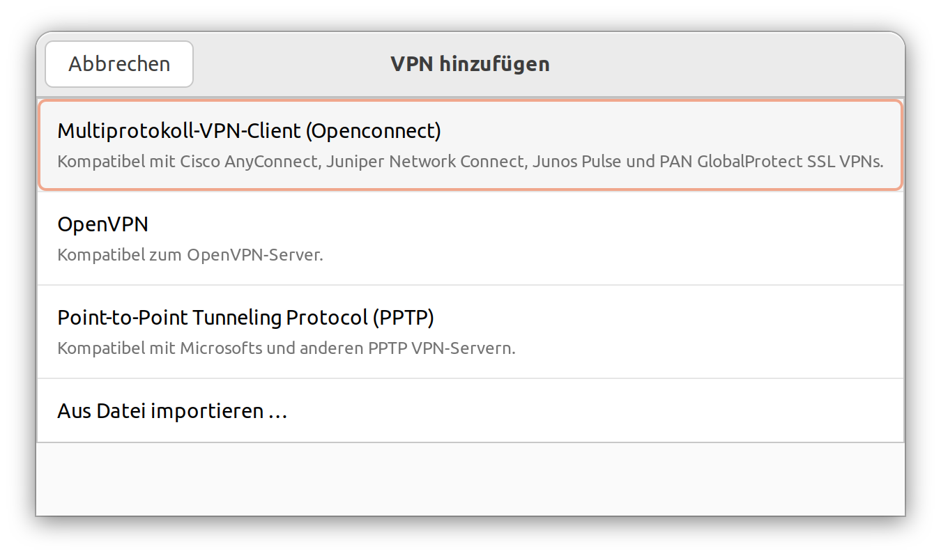 VPN_Verbindungstyp