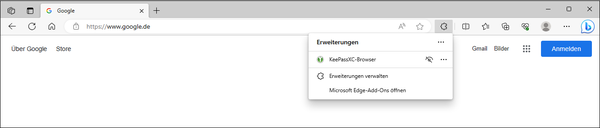 KeePassXC Browser Integration 1