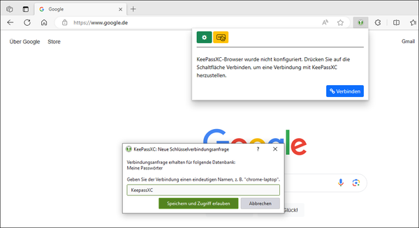 KeePassXC Browser Integration 3