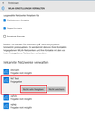 Windows 10: Rücknahme Kontaktfreigabe
