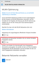 Windows 10: Einstellungen WLAN global