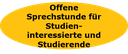 Offen Sprechstunde Button