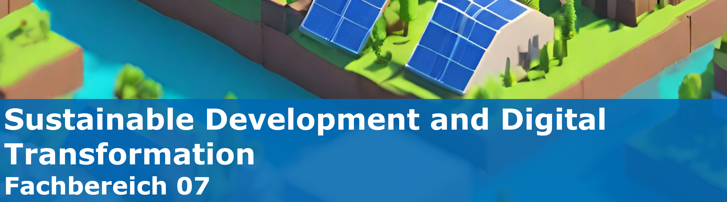 Header Sustainable Development and Digital Transformation