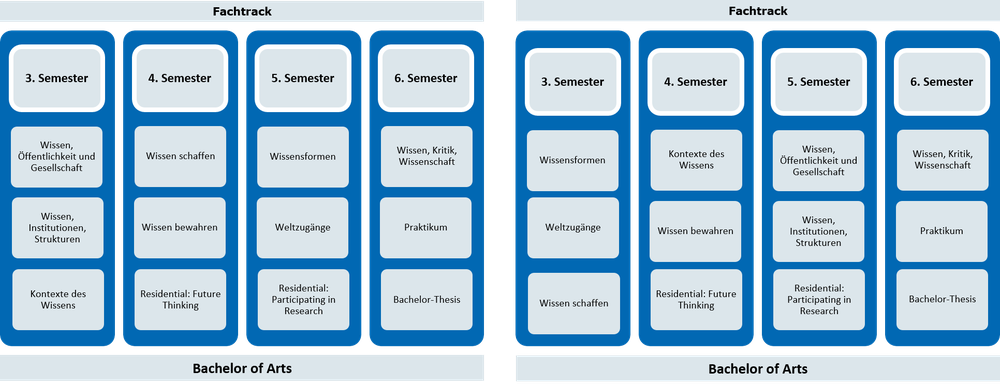 Übersicht Module Formationen des Wissens