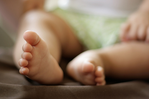 Baby feet