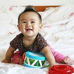 Child with drum