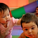 Two children