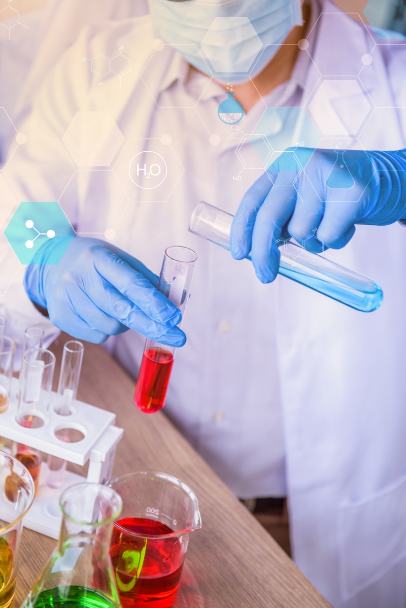 Lab Rotation Reagenzgläser