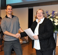 Handing Out Certificates...