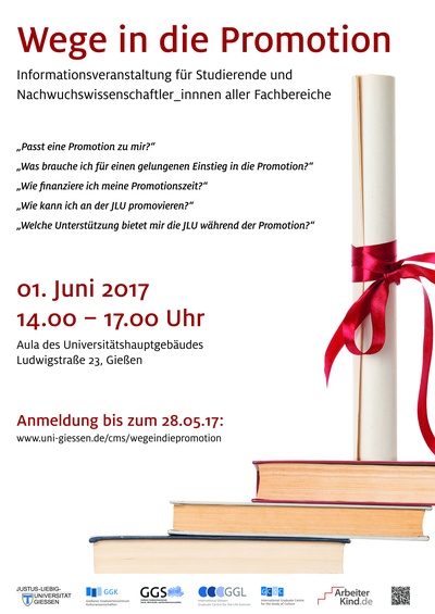 Wege in die Promition Poster