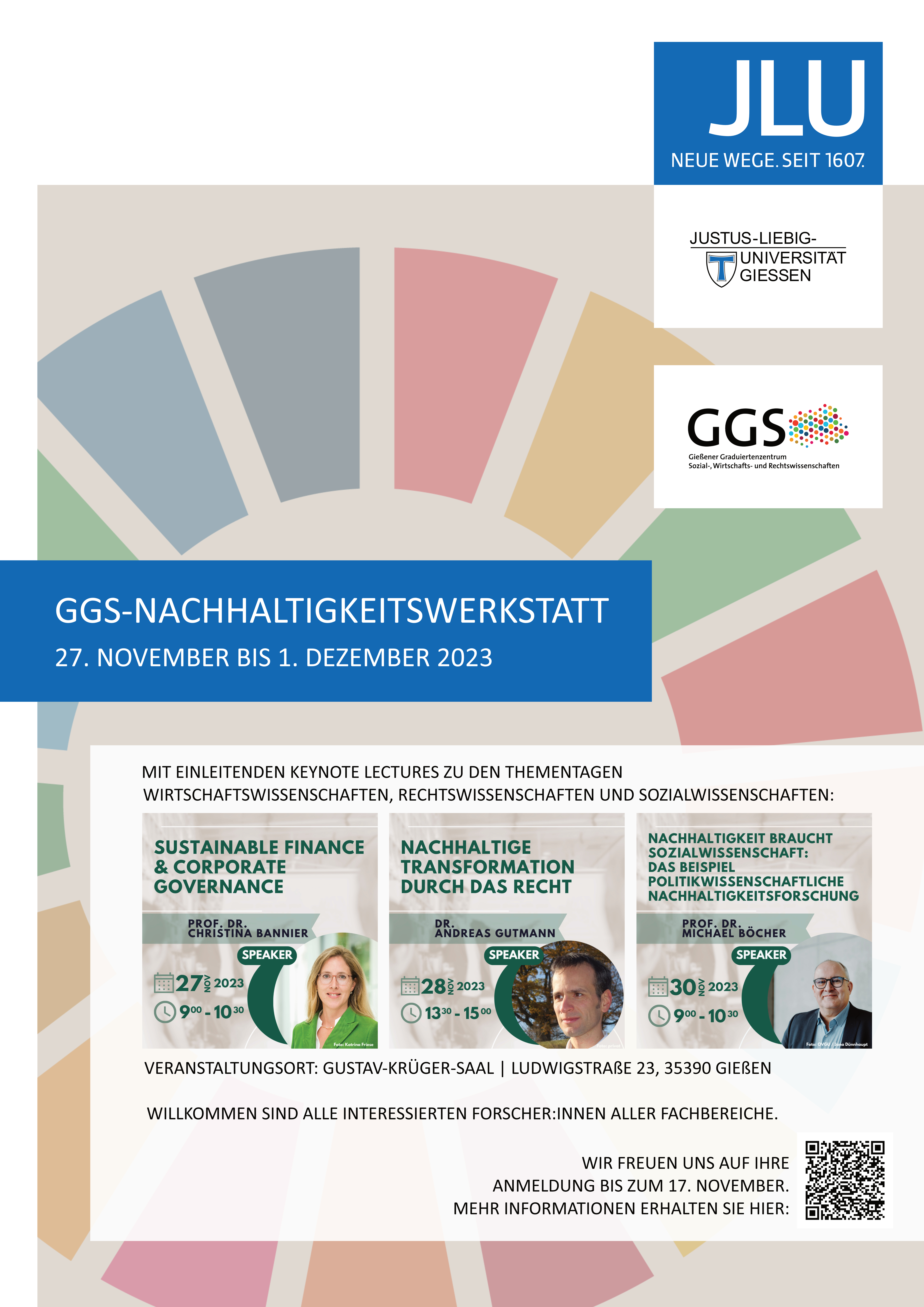 Posterbild Nachhaltigkeitswerkstatt 2023