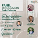 Post Paneldiskussion Sozialwissenschaften NWS 2023