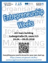 Entrepreneurship Weeks Anzeige
