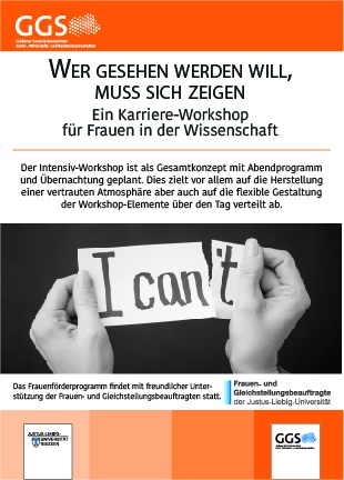 Wer gesehen werden will, muss sich zeigen.