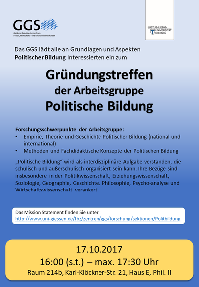 Flyer Gründungstreffen 2017