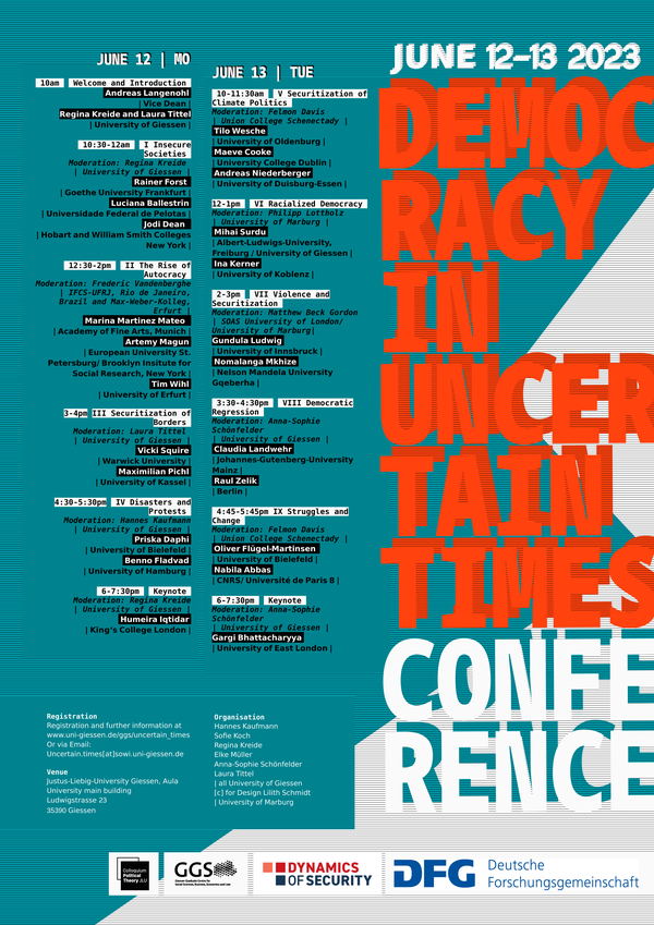 Poster Uncertain Times