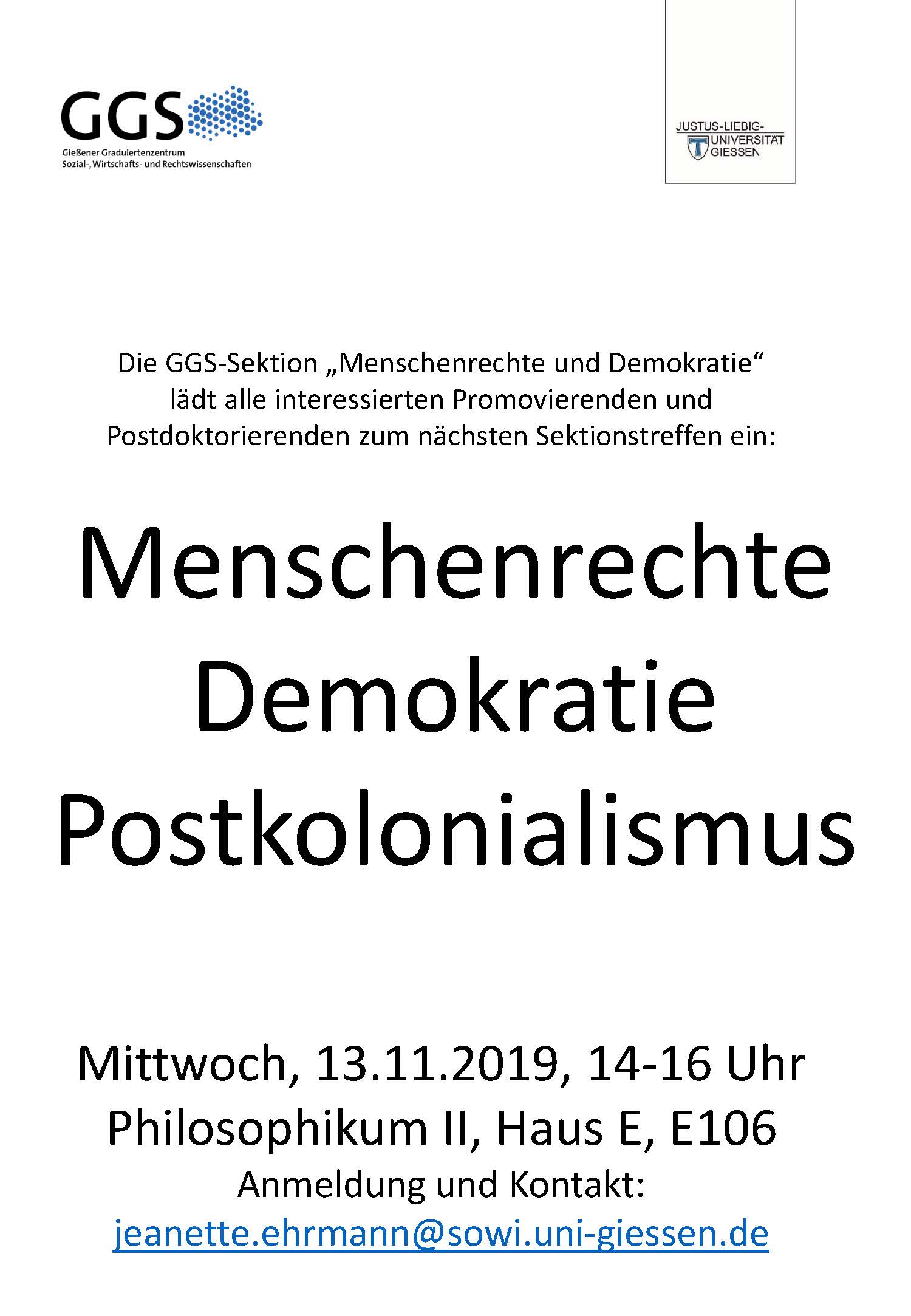 Section Meeting 2019 deutsch