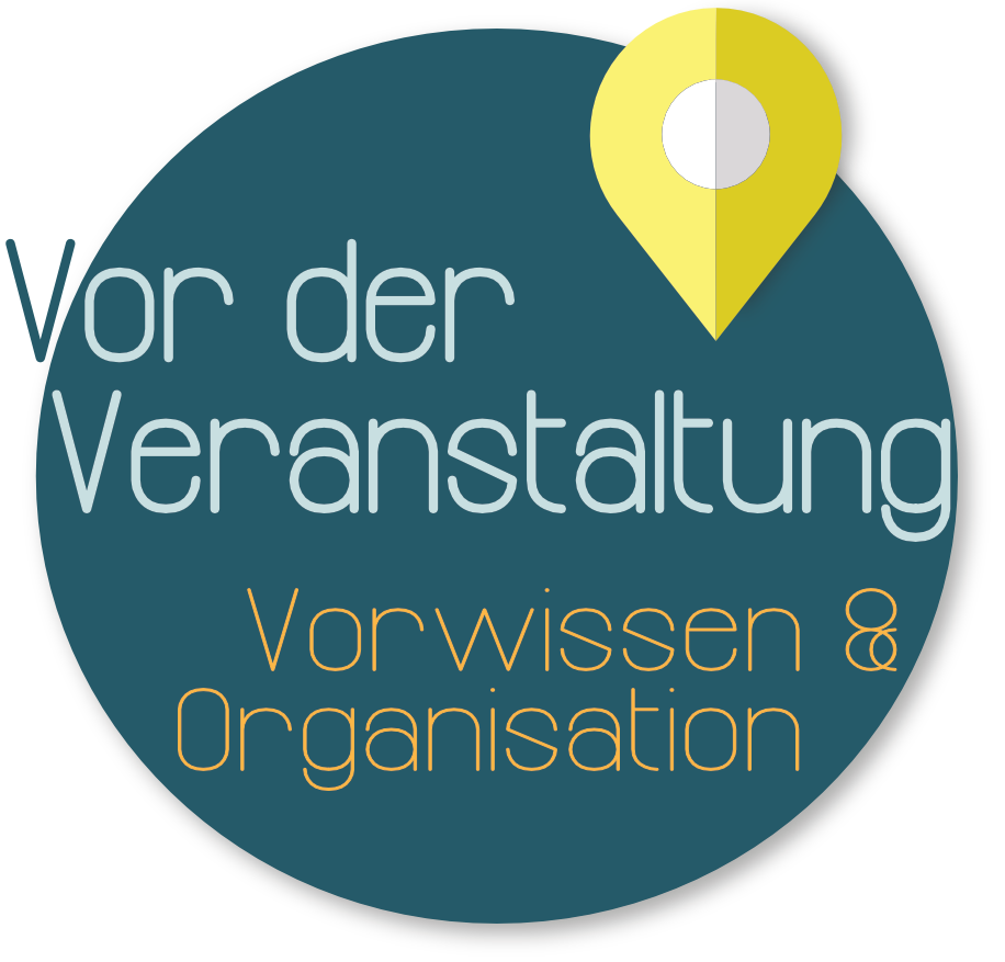 Vor der Veranstaltung - Vorwissen und Organisation