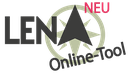 Sie sehen das Logo zum LENA Online-Tool