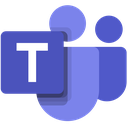 Sie sehen das Microsoft Teams Logo