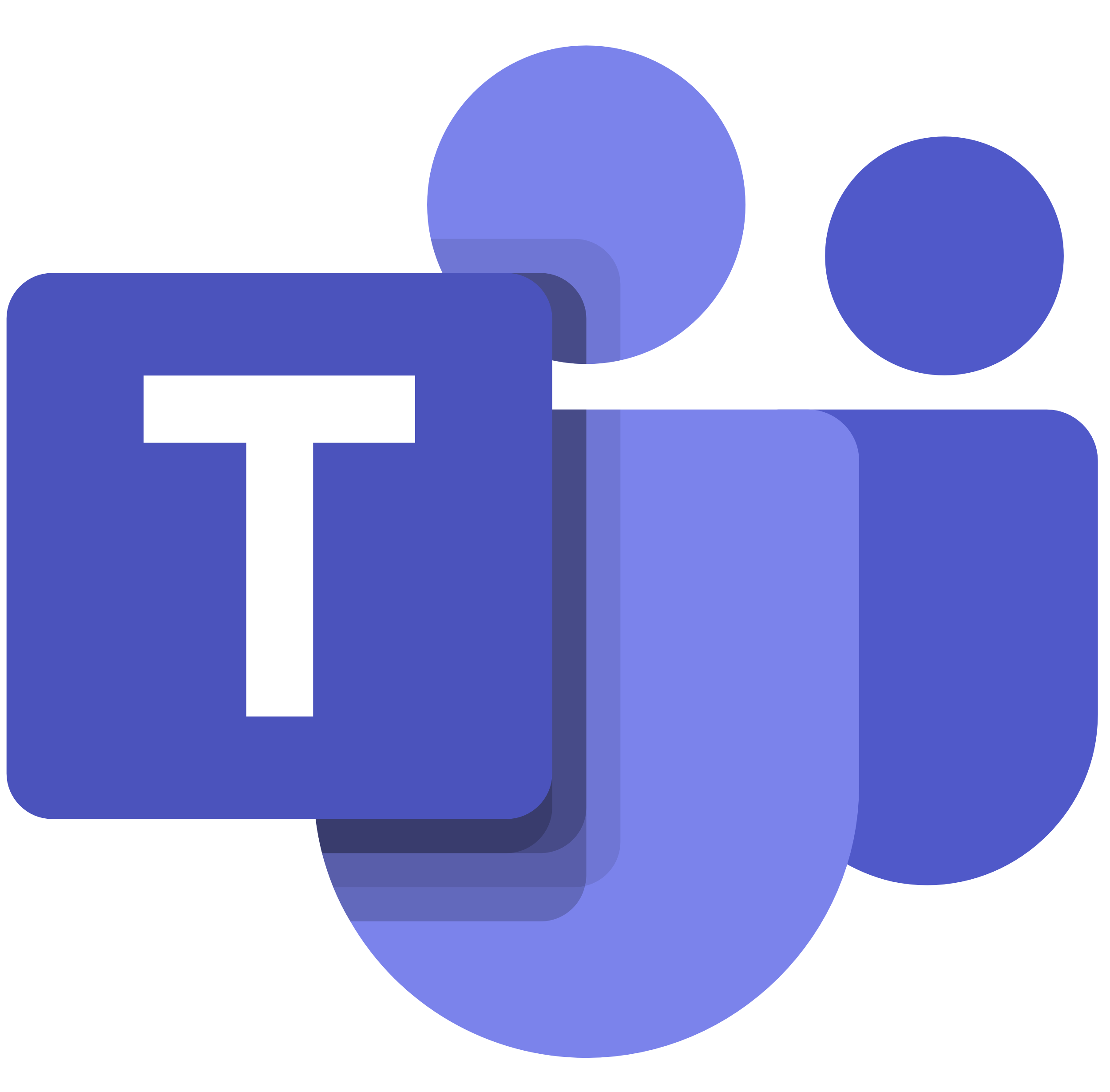 Sie sehen das Microsoft Teams Logo