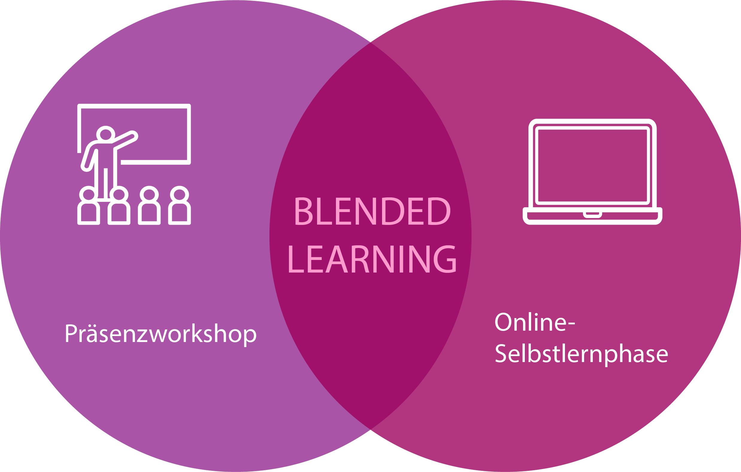 Kreis Blended Learning deutsch
