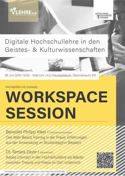 Poster Workspace Session | Geistes- und Kulturwissenschaften