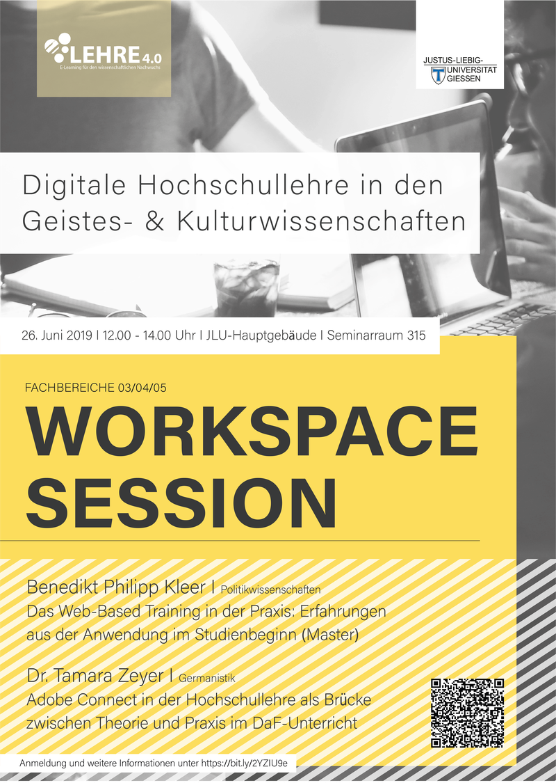 Poster Workspace Session | Geistes- und Kulturwissenschaften