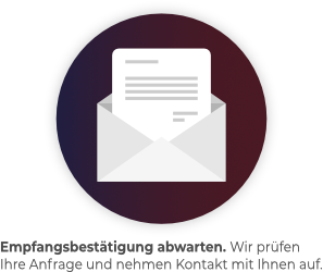 Bestätigung abwarten