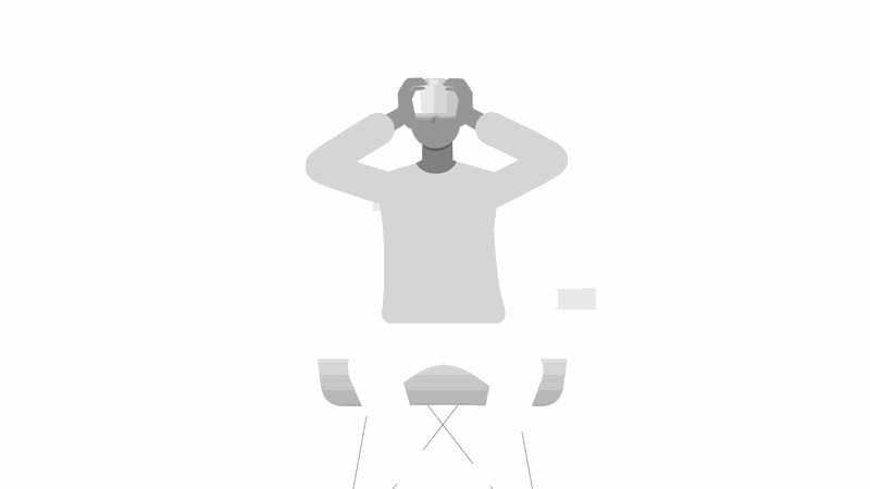 Headset aufsetzen