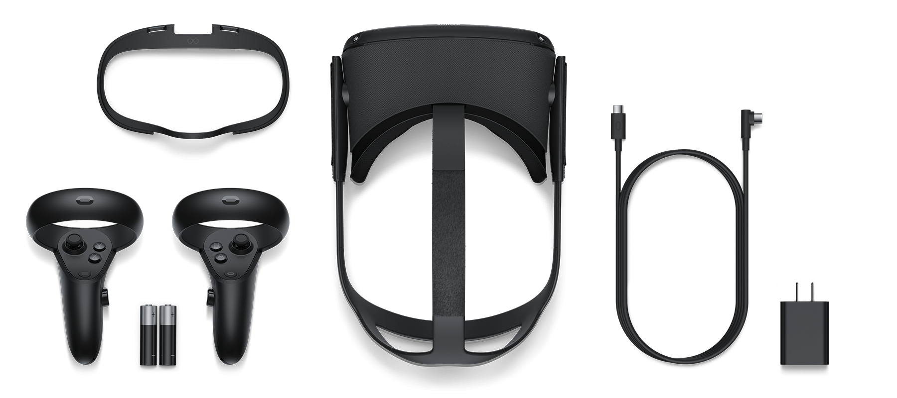 Oculus Quest Lieferumfang Bild