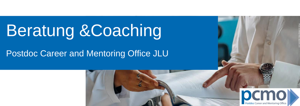 Beratung und Coaching Postdoc Career and Mentoring Office JLU 