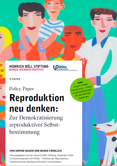 Cover des Policy Papers von Marie Fröhlich und Sophie Bauer