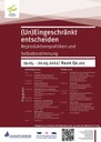 Poster (Un)Eingeschränkt entscheiden