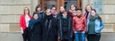 Gruppenfoto PRINA vor dem JLU-Hauptgebäude (2018)