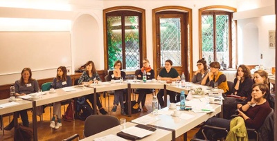Impressionen der "Forschungstage": Blick in den Tagungsraum (2019)