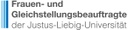 Logo der Frauen- und Gleichstellungsbeauftragten der Justus-Liebig-Universität