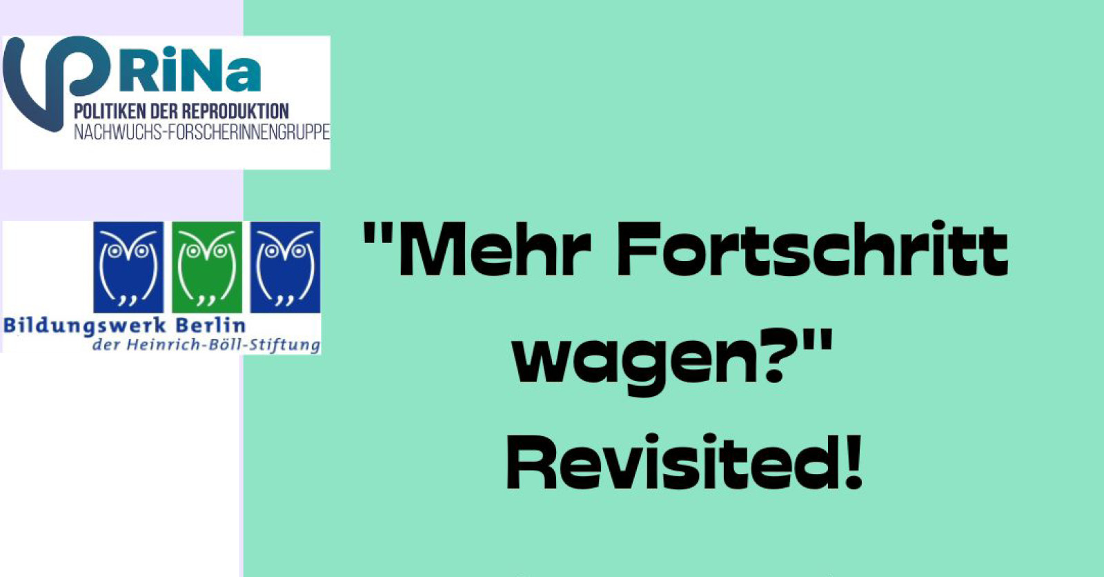 Mehr Fortschritt wagen